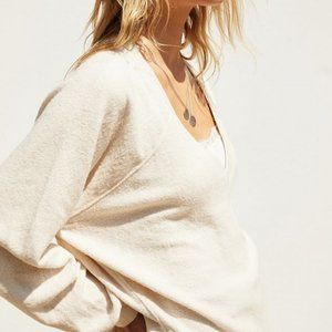 Urban Outfitters Lilith Cozy v-neck top